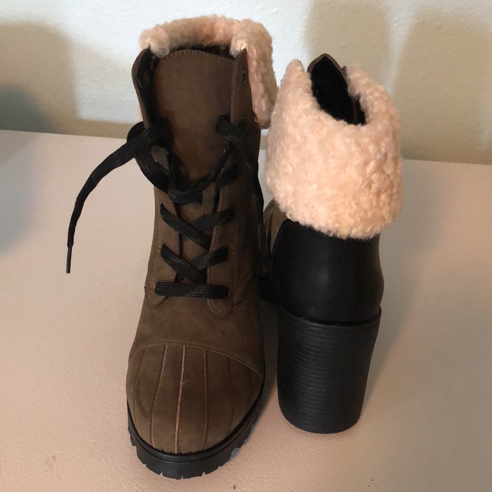 Qupid Combat Boots - Picture 4 of 10